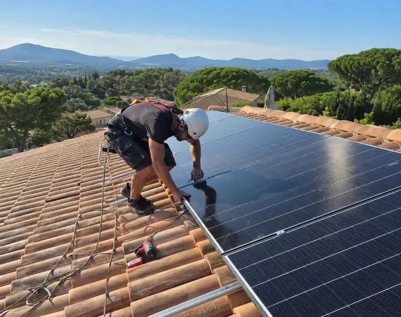 Installateur panneaux solaires Logrian-Florian — pose photovoltaïque sur toiture