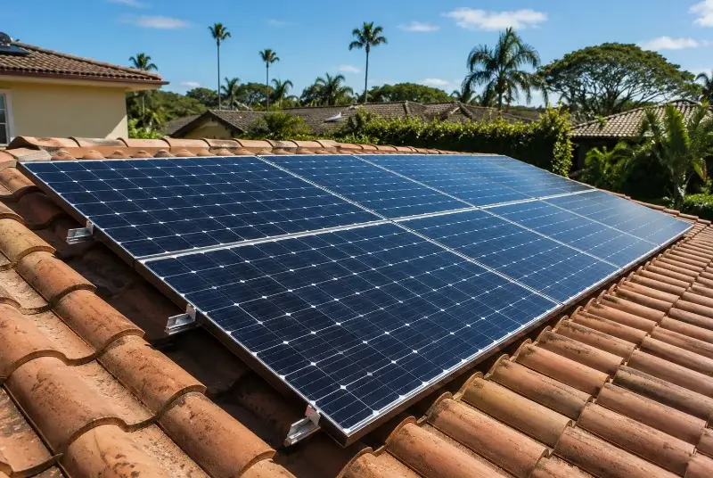 Installation de panneaux solaires à Logrian-Florian